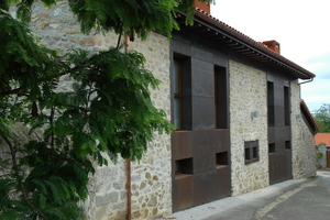 vista sur del Hospital de villahormes