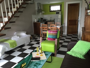 cama supletoria en el salón