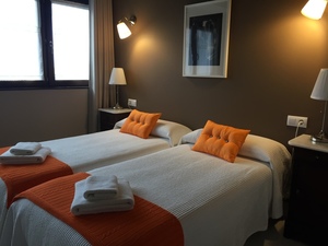 Habitación doble del apartamento Buganvilla
